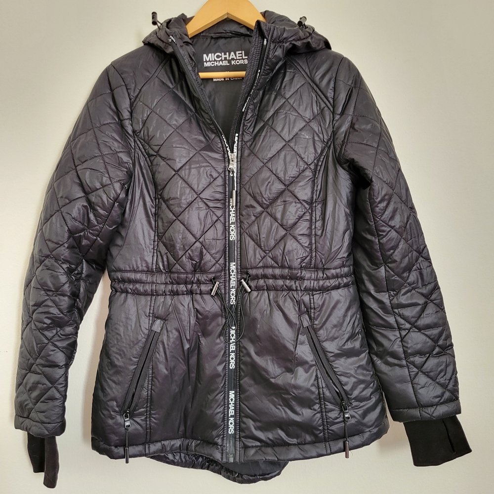 MICHAEL Michael Kors Quilted Puffer Jacket Size M
